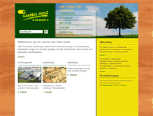 Tablet Screenshot of garrels-holz.de